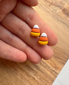 Puffy Candy Corn Studs