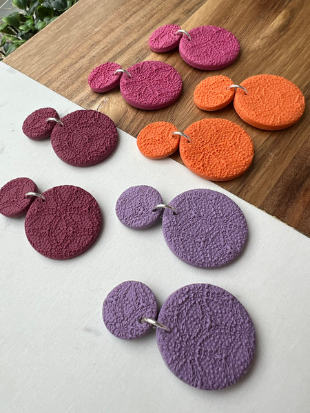 Textured Mandala Style (9 color options)