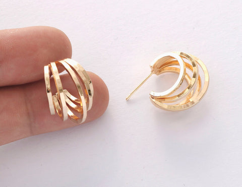 Multi-Hoops (in Gold)