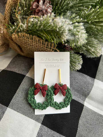 Holiday Wreath Drops
