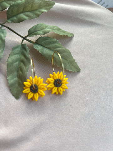 Sunflower Hoops